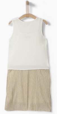 IKKS city white Lagenlook-Kleid blanc cassé