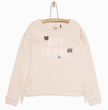 WAY by IKKS Tom Boy Sweatshirt rose poudré