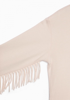Preview: WAY by IKKS Tom Boy Sweatshirt rose poudré