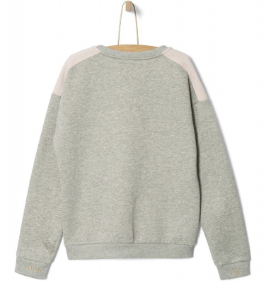 WAY by IKKS Street Shining sweatshirt gris chiné