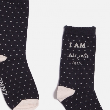 IKKS cargo pack of 2 socks navy