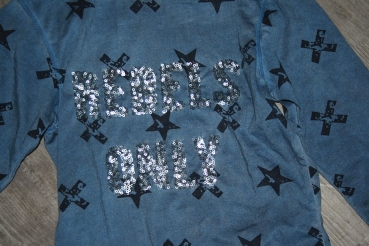 Blue Rebel spot on Sternen-Langarmshirt "Rebels only" heaven
