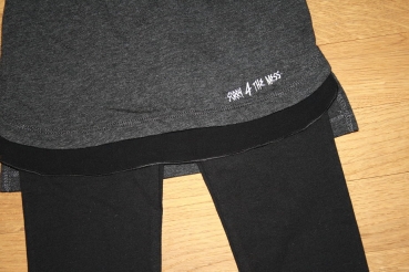 Sorry4theMess Rock/Leggings Kombi anthracite chiné