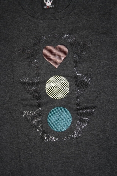 Sorry4theMess longsleeve "traffic" anthracite chiné