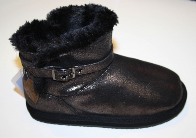Pepe Jeans clasp ankle bootie Angel metal black