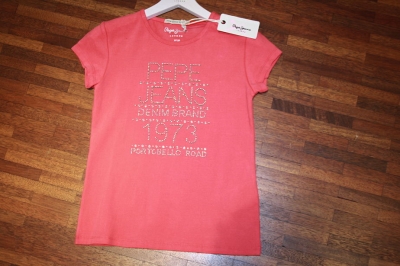 Pepe Jeans Logo T-Shirt Jodie JR crispy red