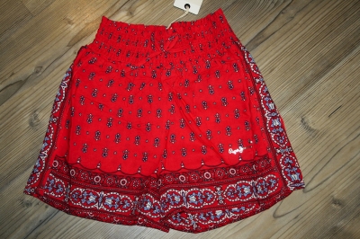 Pepe Jeans bedruckte Web-Shorts Gina JR red