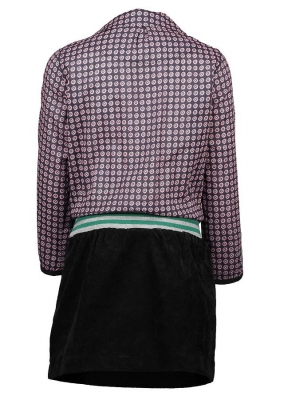 moodstreet Materialmix-Kleid antra
