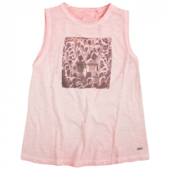 Pepe Jeans Teen A-Linien Top Candida blush