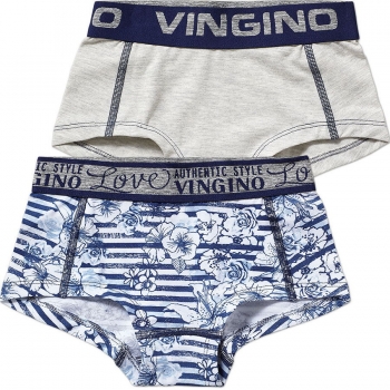 Vingino 2-pack Unterhöschen/Panties/Shorties Blue Island multicolor blue