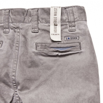 IKKS garcon capsule couleur slack pants gris ---size 10y left only---