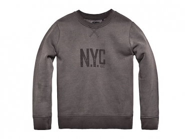IKKS garcon city in Brooklyn Sweatshirt gris ---nur noch Größe 6a/116---