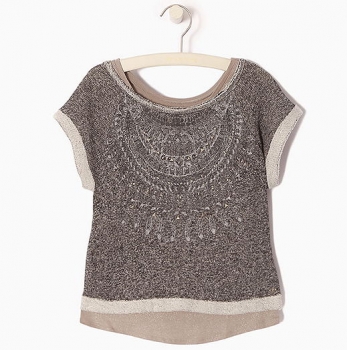 WAY by IKKS Neo Blue 2in1 Sweaty gris anthracite-argent