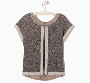 Preview: WAY by IKKS Neo Blue 2in1 Sweaty gris anthracite-argent