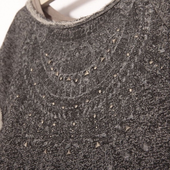 Preview: WAY by IKKS Neo Blue 2in1 Sweaty gris anthracite-argent
