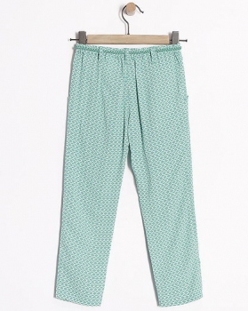 IKKS city couleur loose fit pants glacier