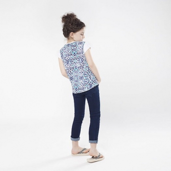 Preview: IKKS Jeans Store slim fit denim pants bleu brut bts