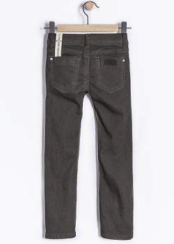 IKKS garcon Jeans Store slim denim pants anthracite ---size 7y left only---