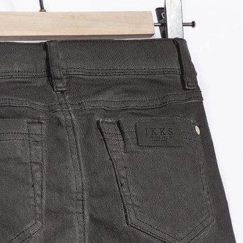 IKKS garcon Jeans Store slim denim pants anthracite ---size 7y left only---