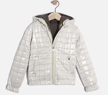 IKKS Neon Bitume 2in1 Steppjacke argent ---nur noch Größe 14a/164---