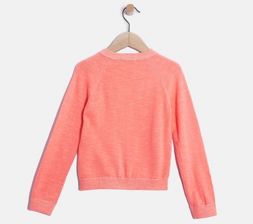 IKKS summer road Zip-Cardigan corail fluo