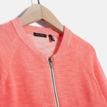 IKKS summer road Zip-Cardigan corail fluo