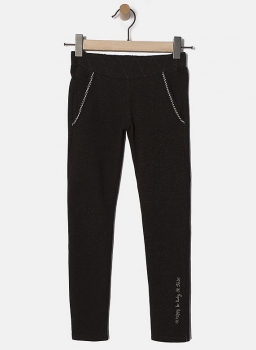 IKKS city road Treggings noir