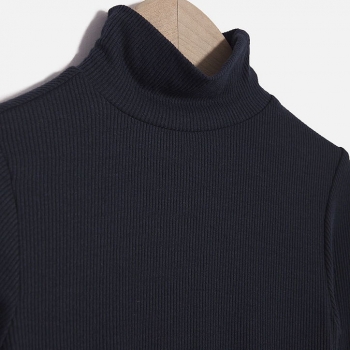 IKKS cargo rib longsleeve roll-neck navy