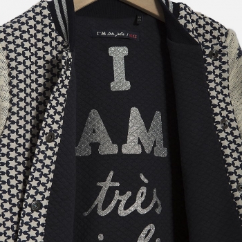 IKKS Pow Party college blouson/teddy navy