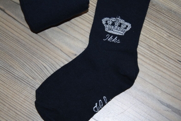 IKKS essentials Kronen-Logo Strumpfhose navy
