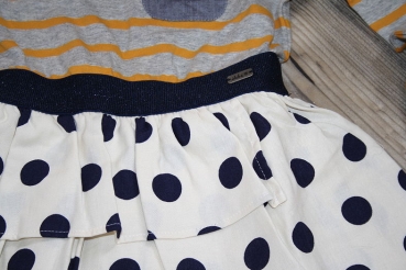 IKKS cargo longsleeved dress raye gros pois