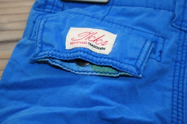 IKKS garcon Laundry cargo bermuda bleu dur