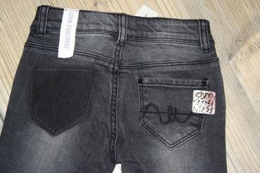 Preview: Sorry4theMess skinny denim pants no signal dark grey