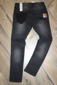 Preview: Sorry4theMess skinny denim pants no signal dark grey