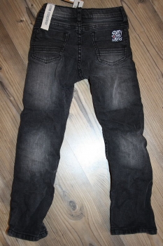 Preview: Sorry4theMess schmale Jeanshose gris délavé ---nur noch Größe 4a/104---