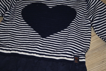 IKKS cargo Feinstrick-Pullover marine rayé