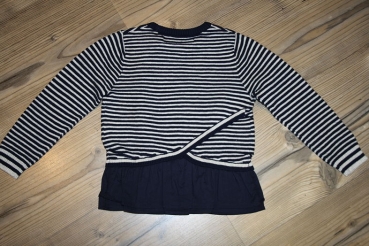IKKS cargo Feinstrick-Pullover marine rayé