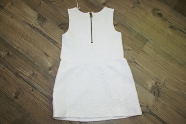IKKS basikks sleeveles molleton dress blanc optique