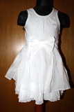 IKKS basikks Schleifen-Trägerkleid blanc