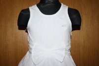 IKKS basikks Schleifen-Trägerkleid blanc