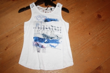 IKKS cargo Tanktop mit Spitze blanc casse
