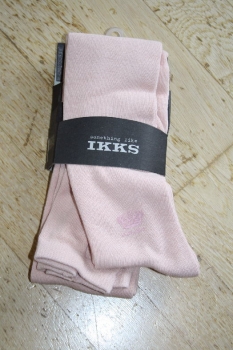 IKKS Preppy crown logo tights vieux rose