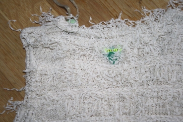 Scotch R'Belle knitted gilet with fringes dessin B