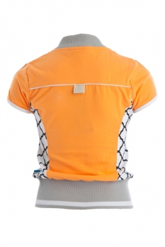Ninni Vi Kurzarm-Jersey-Jacke orange ---nur noch Größe 110/116---