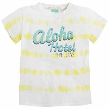 Pepe Jeans kids T-Shirt Frankie "Aloha Hotel" sun