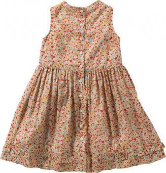 Room Seven® ärmelloses Kleid Doux naive flower pink
