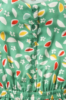 Room Seven® Jumpsuit/Overall/Einteiler Oopsy leaves print light green