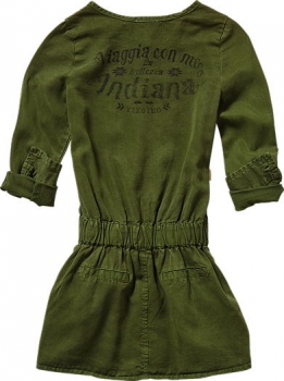 Vingino Tunika-Kleid Parker dark army