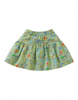 Oilily Batist-Rock Snoozy aop maps turquoise