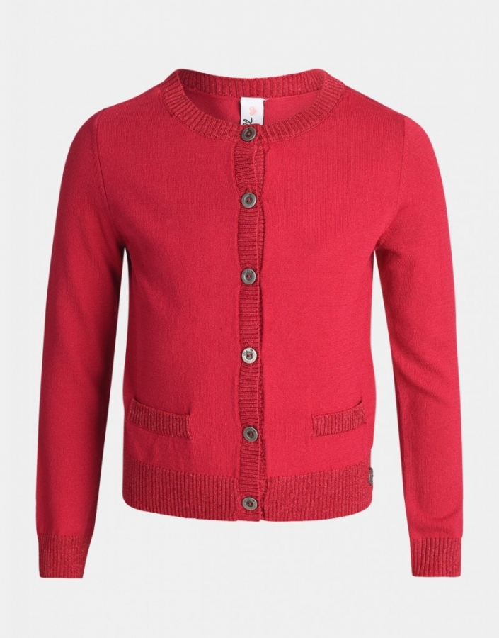 Jill Feinstrickjacke Olencia persian red